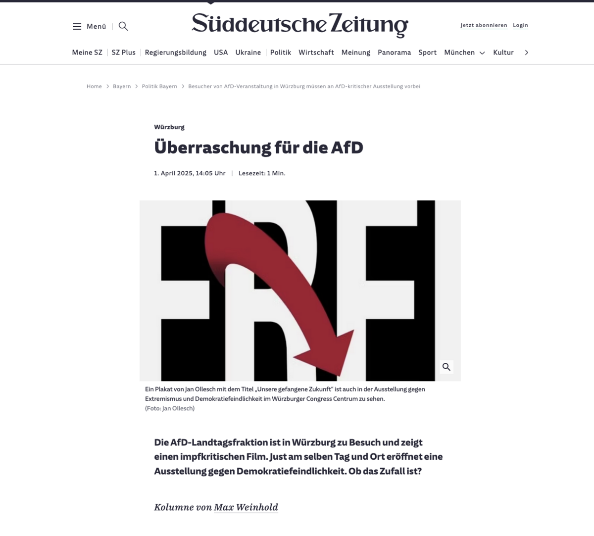 SZ Artikel